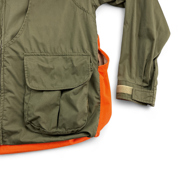 Gamehide Hunting Jacket Adult LARGE TALL Green Blaze Orange Shooting Pheasant - Picture 5 of 9